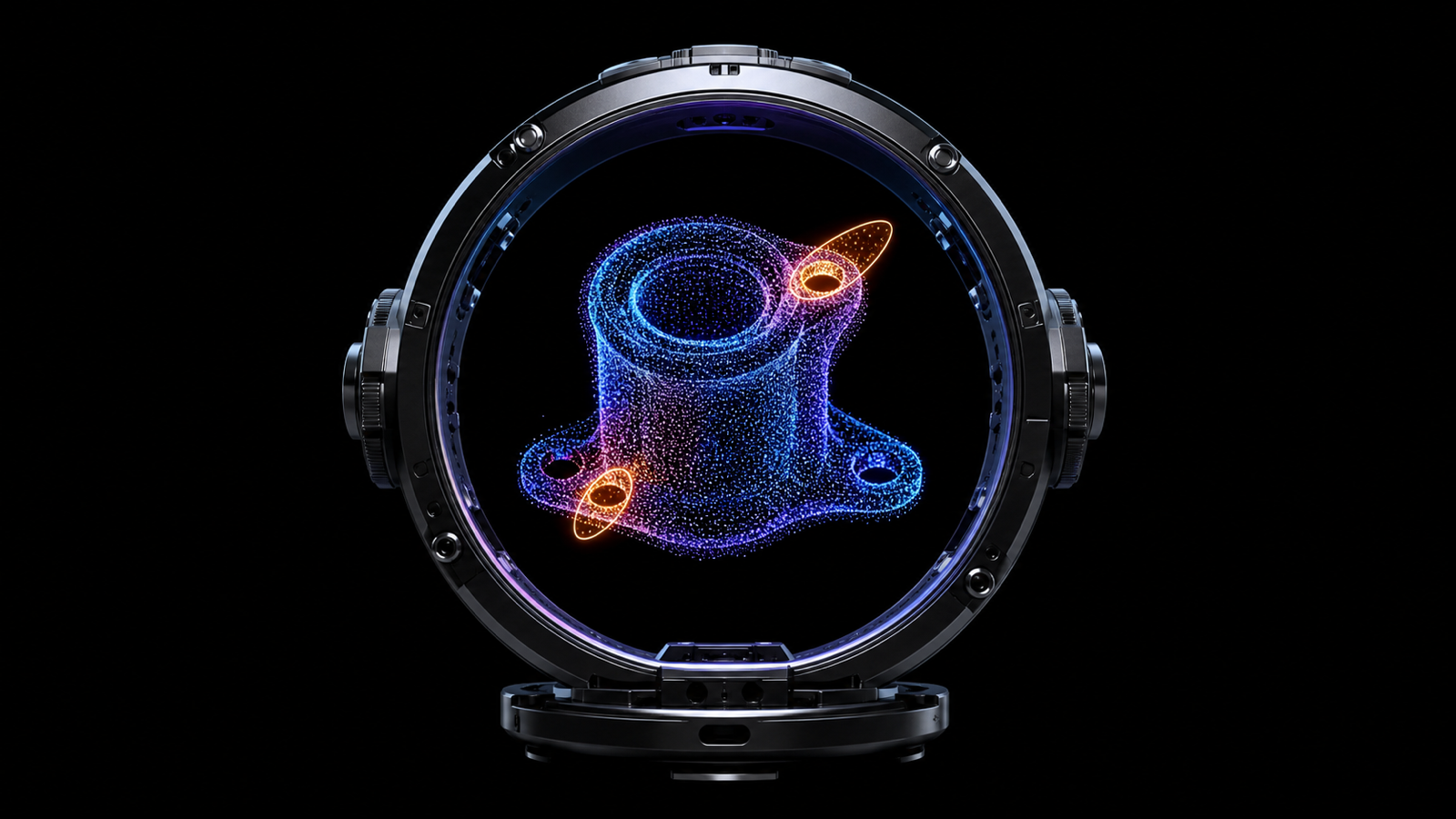 splatgrade Gaussian point cloud inspection ring